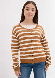 Gilet en fine maille de viscose mélangée, bonprix
