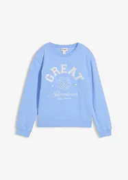 Sweat-shirt 100% coton, bonprix