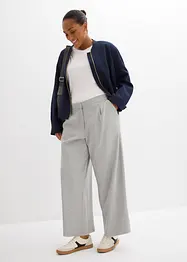 Pantalon large et décontracté en viscose majoritaire, bonprix