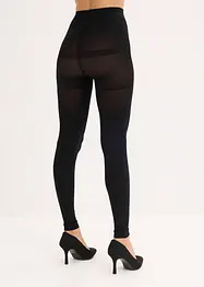Legging sculptant ultra-opaque à ceinture confort, effet push-up et ventre plat 80 DEN, bonprix