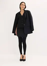 Legging sculptant ultra-opaque à ceinture confort, effet push-up et ventre plat 80 DEN, bonprix