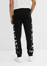 Pantalon de jogging avec empiècement, Regular, bonprix