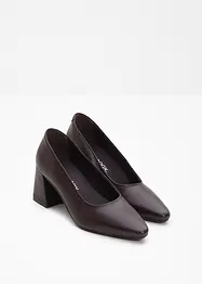 Escarpins en cuir, bonprix