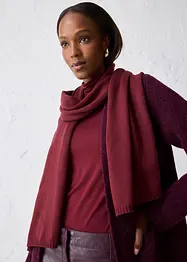 Écharpe en fine maille de laine mérinos, bonprix