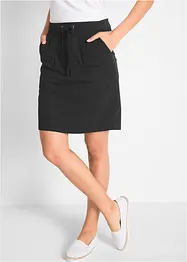 Jupe extensible en coton, bonprix