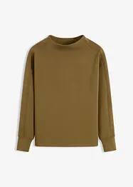 Sweat oversize en matière néoprène douce, bonprix