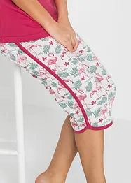 Pyjama corsaire 100% coton, bonprix
