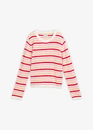 T-shirt en maille rayé, bonprix