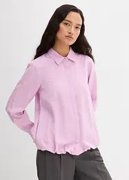 Chemisier en satin de viscose mélangée, bonprix