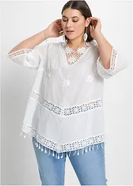 Tunique-blouse 100% coton, bonprix