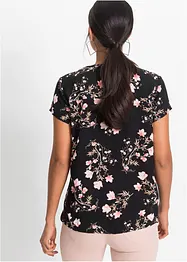 Chemisier manches courtes 100% viscose, bonprix