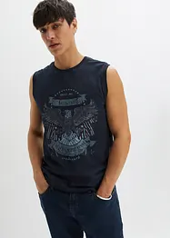 Débardeur marcel 100% coton effet délavé, bonprix