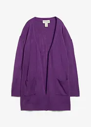 Gilet long en maille, bonprix