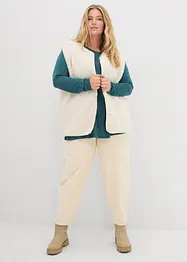 T-shirt à manches longues en viscose douce, bonprix