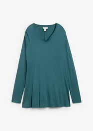 T-shirt à manches longues en viscose douce, bonprix