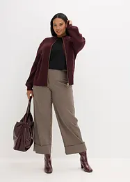 Gilet en maille torsadée, bonprix