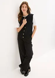 Gilet sans manches en maille, bonprix