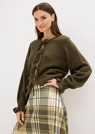 Gilet en maille oversize, bonprix