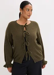 Gilet en maille oversize, bonprix