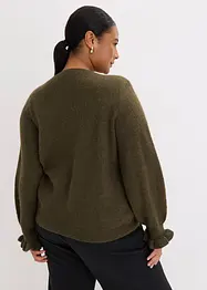 Gilet en maille oversize, bonprix