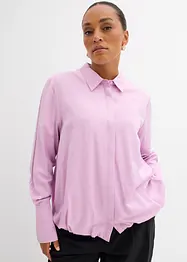Chemisier en satin de viscose mélangée, bonprix