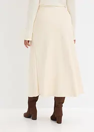 Jupe longue texturée, bonprix