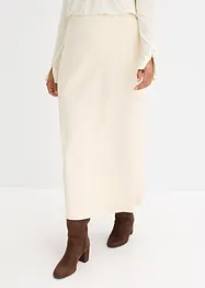 Jupe longue texturée, bonprix