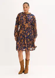 Robe-tunique en mesh doux, bonprix