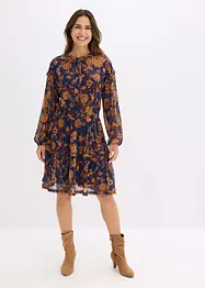 Robe-tunique en mesh doux, bonprix