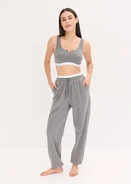 Pantalon d’intérieur en molleton avec poches côté, bonprix