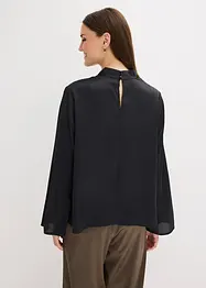 Blouse fluide en satin, bonprix