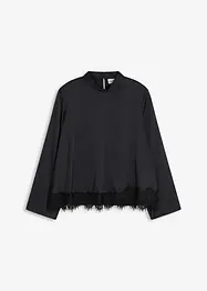 Blouse fluide en satin, bonprix