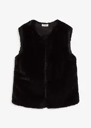 Gilet sans manches en teddy, bonprix