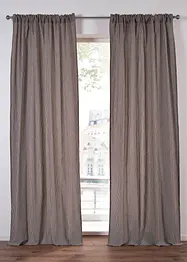 Rideau en coton opaque (1 pce), bonprix