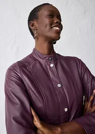 Veste en cuir nappa d’agneau, bonprix