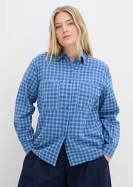 Chemise à carreaux 100% coton, bonprix