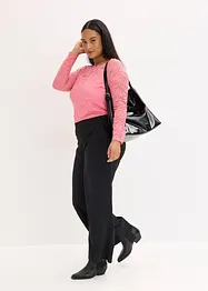 T-shirt manches longues en dentelle, bonprix