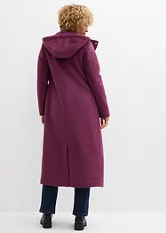Manteau aspect laine, coupe longue, bonprix