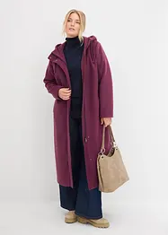 Manteau aspect laine, coupe longue, bonprix