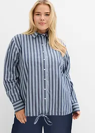 Chemisier oversize 100 % coton, bonprix