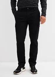 Pantalon cargo thermique Regular, extensible, droit, bonprix