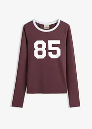 T-shirt manches longues en jersey léger, bonprix