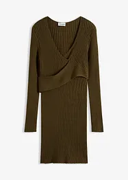 Robe pull en viscose majoritaire, bonprix