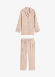 Pyjama en flanelle avec pochette cadeau, bonprix