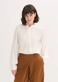 Blouse fluide en satin, bonprix