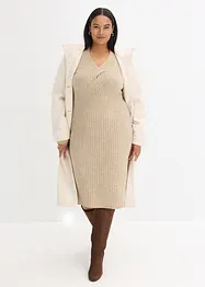 Robe pull contenant de la laine, bonprix