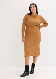 Robe pull fluide en viscose majoritaire, bonprix