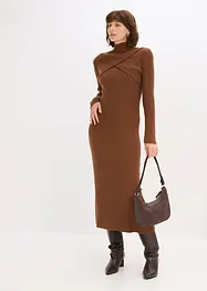 Robe pull en viscose majoritaire, bonprix