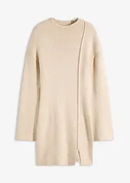 Robe pull courte avec laine, bonprix