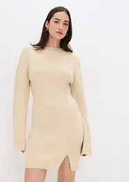Robe pull courte avec laine, bonprix